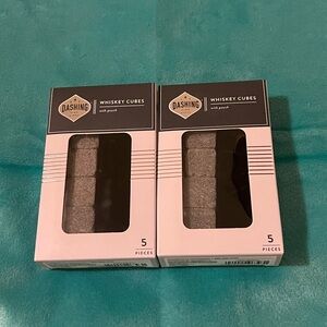 Gray Whiskey Cubes with Pouch